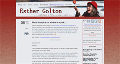 Desktop Screenshot of esthergolton.com