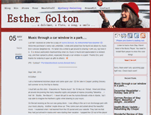 Tablet Screenshot of esthergolton.com